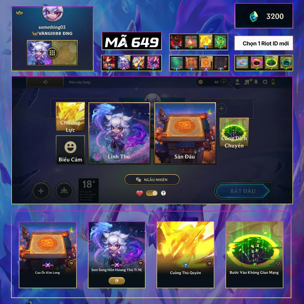 Tài khoản game: 649