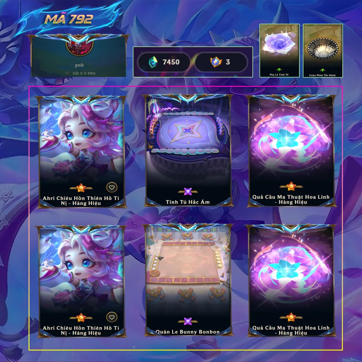 Tài khoản game: 792