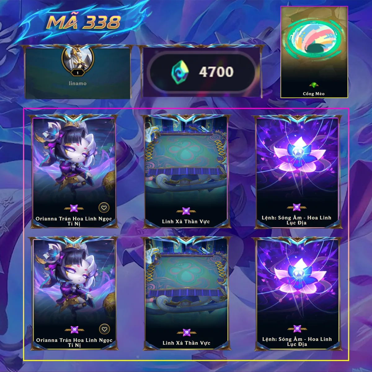 Tài khoản game: 338