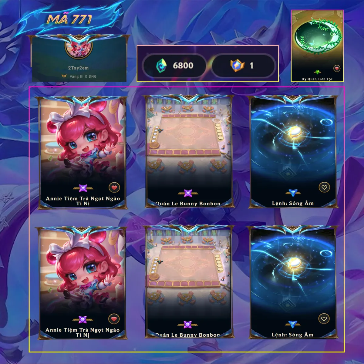 Tài khoản game: 771