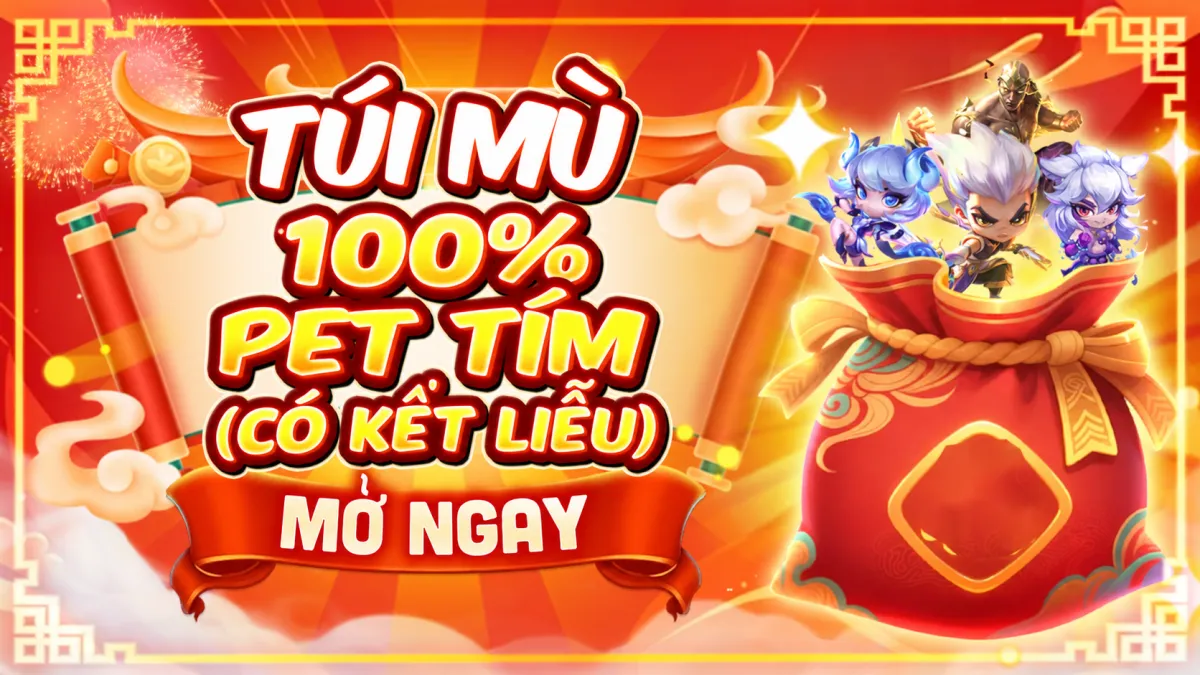 Tài khoản game: RANDOM PET TÍM